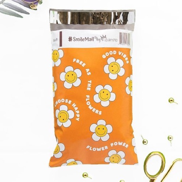 Choose Happy 6x9" Poly Mailer Pack of 50 - Picture 2 of 4